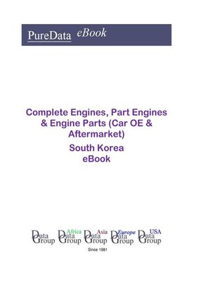 cover image of Complete Engines, Part Engines & Engine Parts